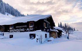 Bründling-Alm Berggasthof auf 1167m auf dem Hochfelln